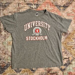 Boys Gray University Stockholm T-Shirt